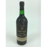 Port - one bottle, Martinez 1970