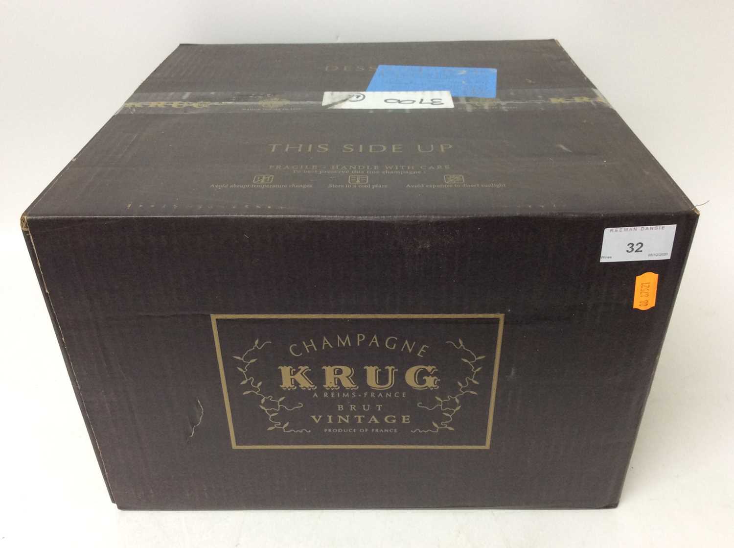 Six bottles, Krug 1996