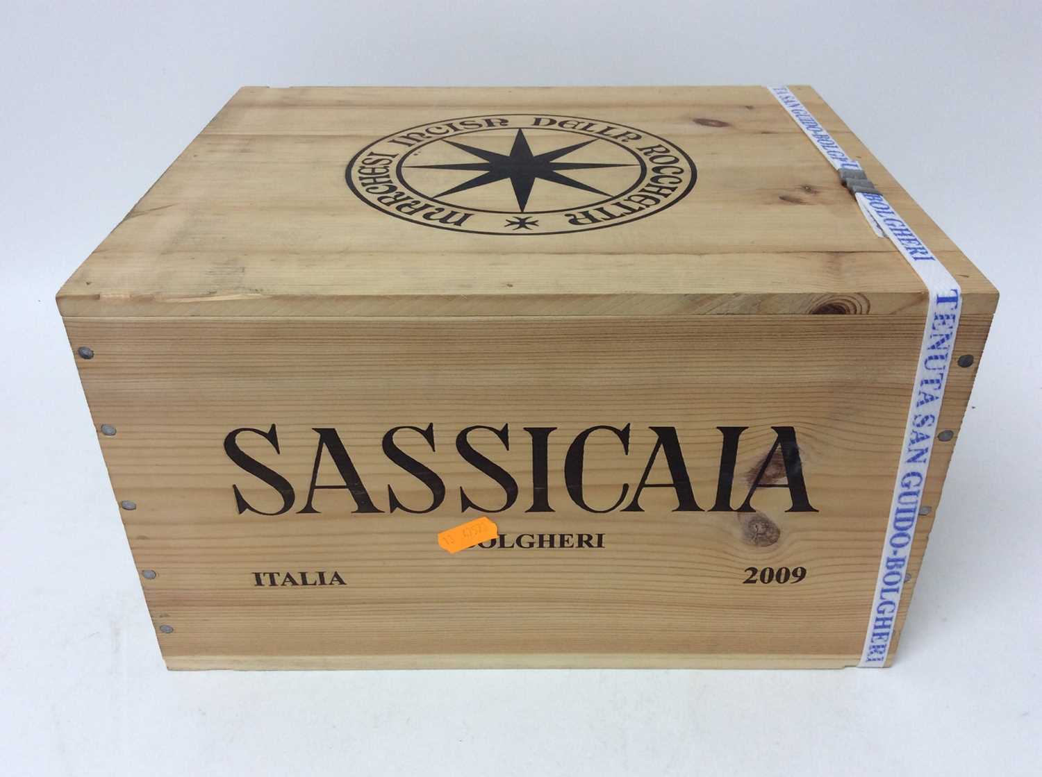 Six bottles, Tenuta San Guido, Sassicaia 2009 - Image 3 of 4