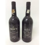 Port - two bottles, Dow's 1980 and 1989