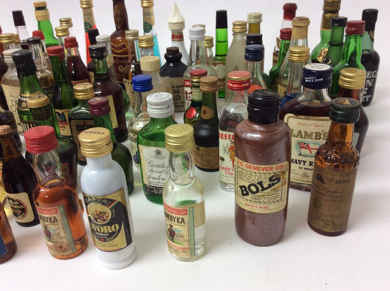 Collection of one hundred and five alcoholic miniatures to include, liqueurs, gin, vodka and others - Image 7 of 7