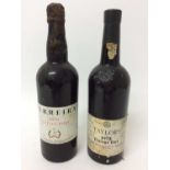 Port - two bottles, Ferreira 1970 and Taylor's 1975