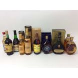 Ten assorted bottles to include: Glenmorangie 10 Years Old, 70cl and 35cl, both in ordinal boxes. Tw