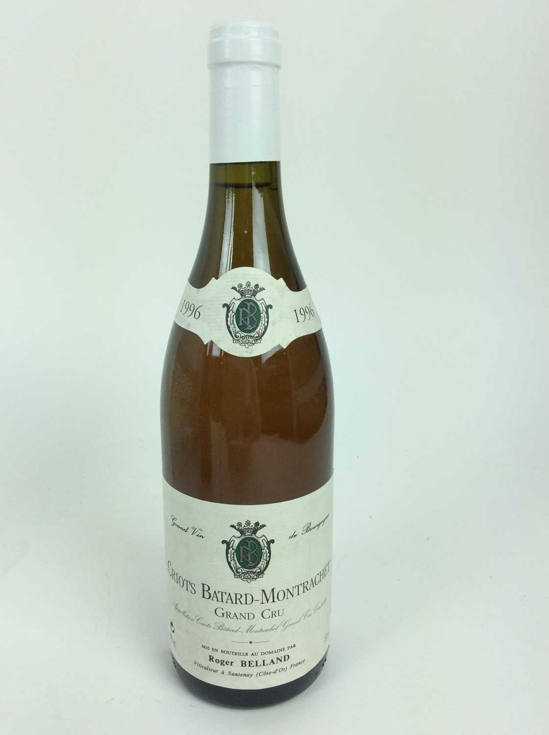 Wine - eight bottles, Criots Batard-Montrachet 1996 - Image 2 of 4