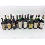 Wines- Marques De Murrieta 1960, Bodegas Vinedos 1975, Baron de L 1989 and other bottles to sort