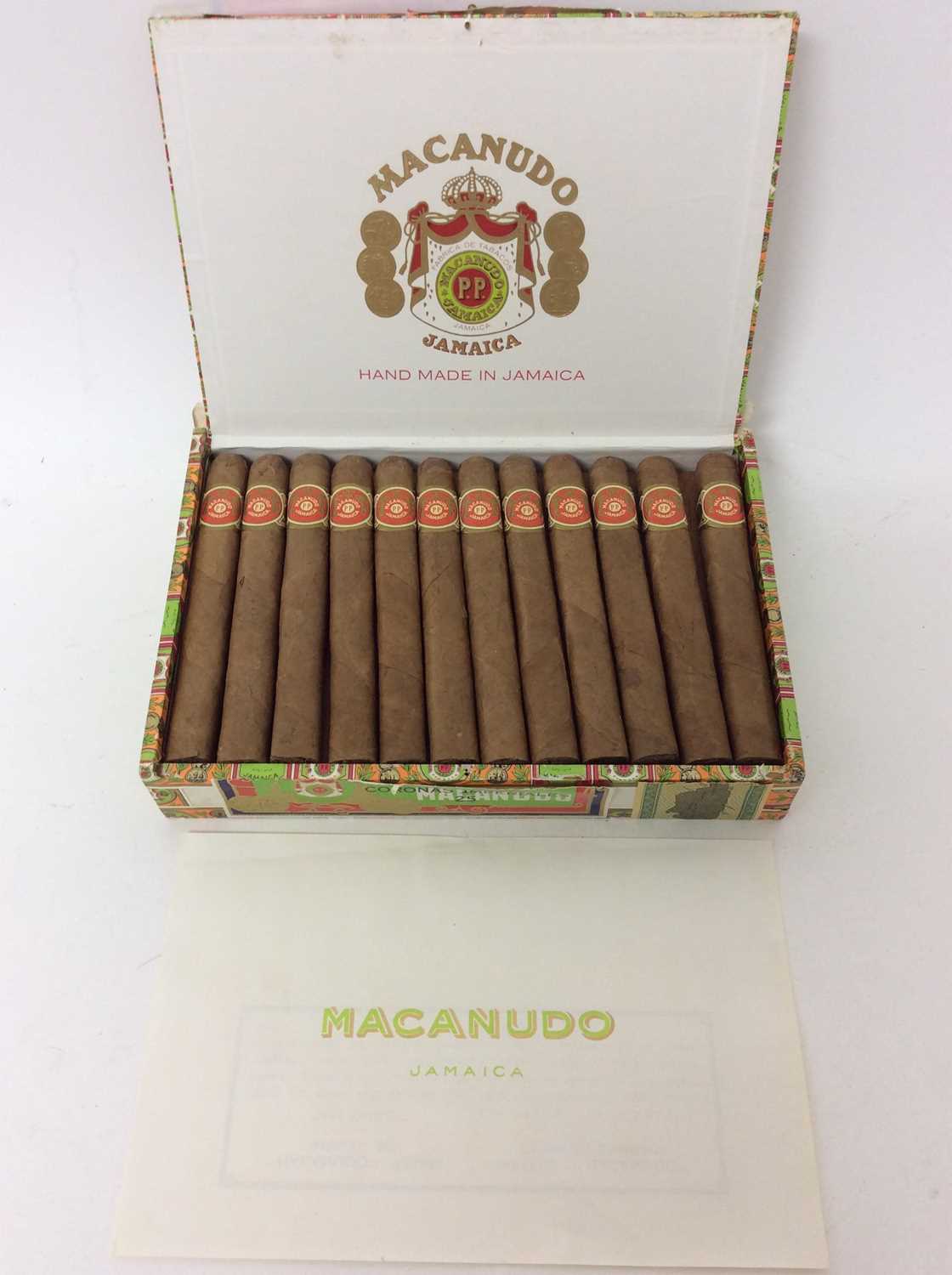 Macanudo Cigars in box