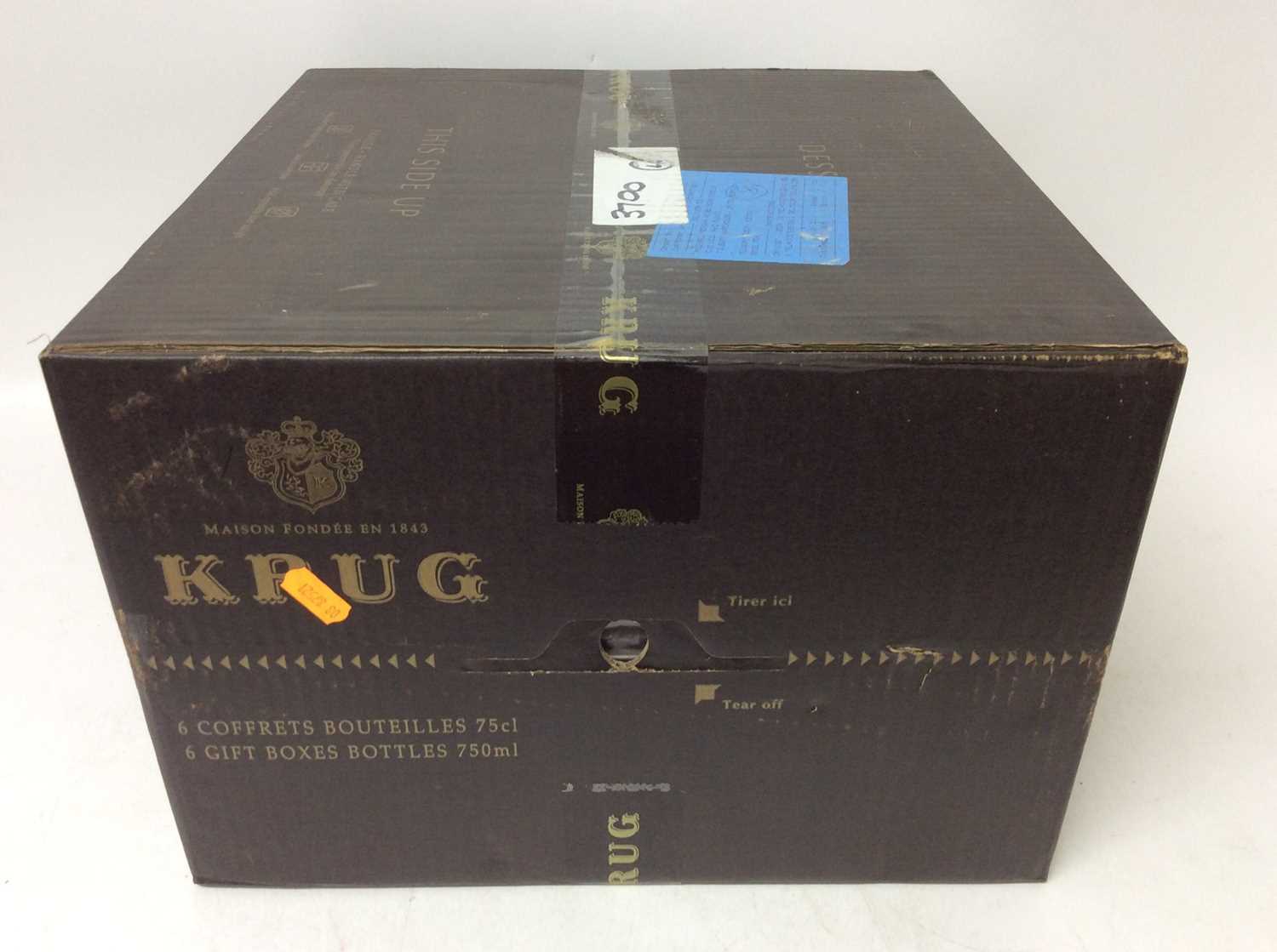 Six bottles, Krug 1996 - Image 2 of 5