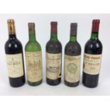 Wine - five bottles, Chateau-Figeac Premier Grand Cru