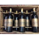 Wine - nine bottles, Chateau D'Issan Margaux 1985, in owc