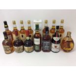 Group whisky including Dalvey, Glen Marnoch and other spirits