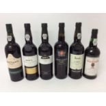 Port - six bottles, Dow’s LBV 1997 and 2005