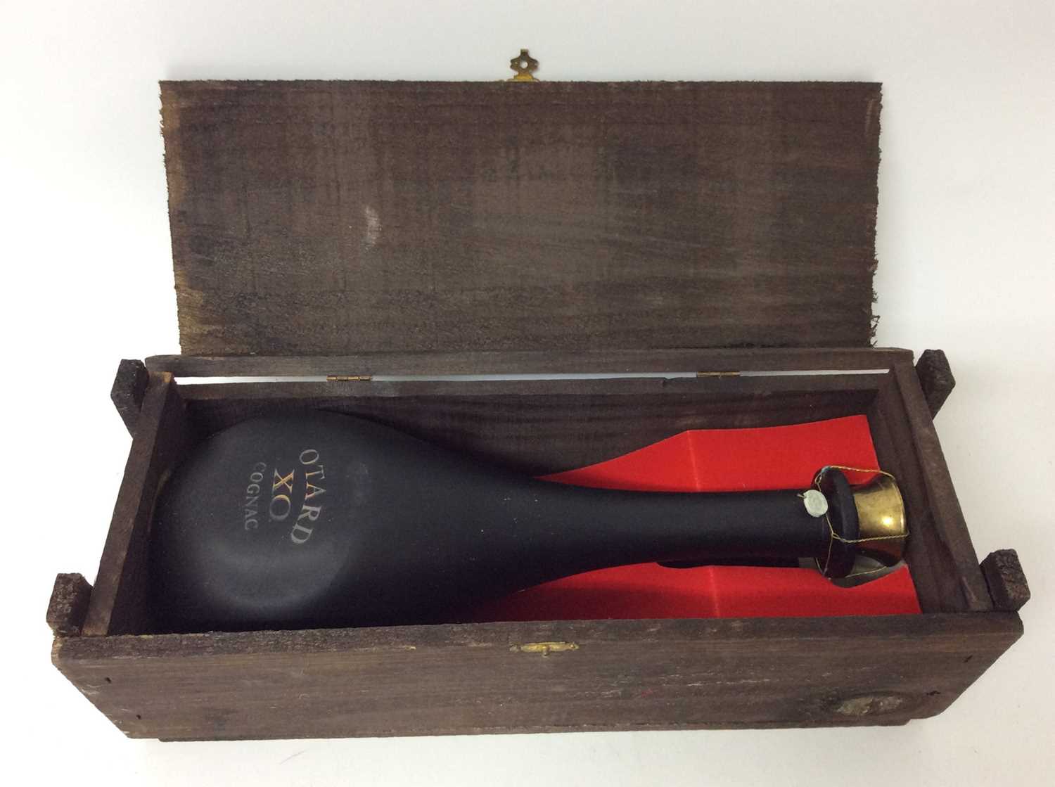 Cognac - one bottle, Oxtard X.O., in wooden case - Image 5 of 5