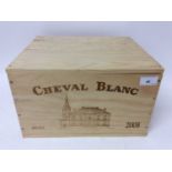 Six bottles, Chateau Cheval Blanc. 1er Grand Cru Classe, St Emilion 2008