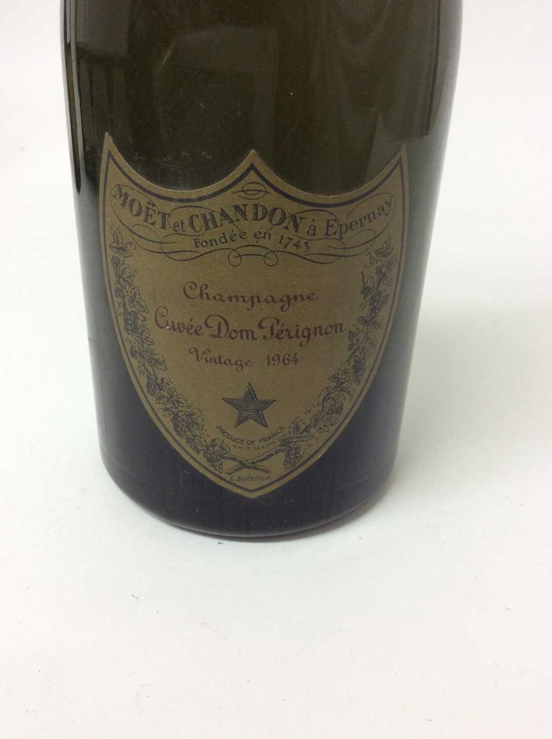 Champagne - one bottle, Dom Perignon 1964 Vintage - Image 2 of 2