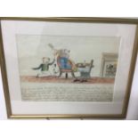 19th century hand drawn cartoon