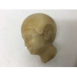Christmas present for your mummy: Egyptian carved alabaster head
