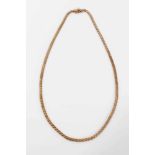 9ct gold necklace 40cm - 17 grams