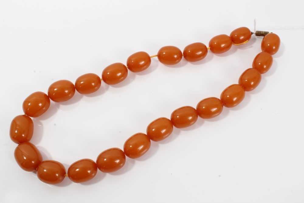 Amber necklace