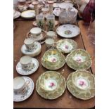 Aynsley coffee cans, Paragon tea ware and other ceramics