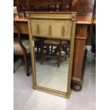 Regency gilt pier mirror