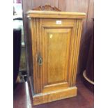 Edwardian walnut pot cupboard