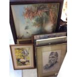 Group of decorative pictures and prints