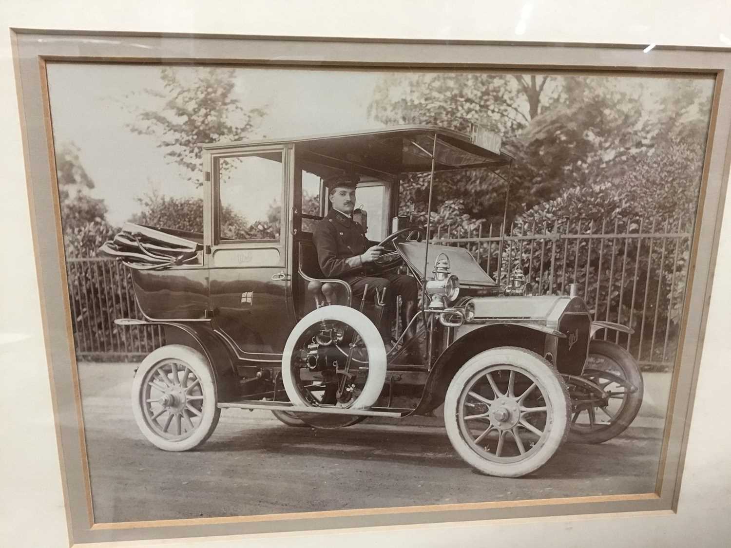 Good group of Victorian ephemera, photograph depicting a chauffeur and a Napier, album of crests and - Image 3 of 15