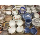 Group of ceramics to include teaware, Wedgwood, Poole and other ceramics