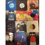 Three boxes single records approx. 300 including Roy Orbison, Freddie and the Dreamers, The Everly B