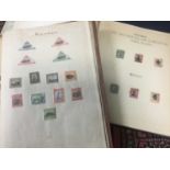 Two stamp albums