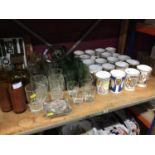 Group of Royalcommemoratives, glassware and sundries