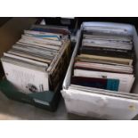 Two boxes of records (mainly classical)