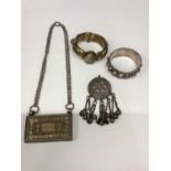Omani white metal jewellery