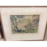 Pair H. R. Wilkinson watercolour studies, together with other pictures and prints