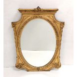 19th C Gilt Mirror Stamped Strahan Dimensions : 84cm W 114cm L