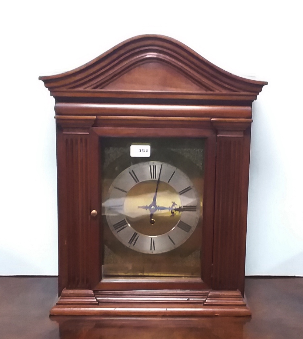 Early Vict Mahogany Brass Dial Fusee Clock