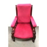 Superb Quality Vict Upholstered Armchair