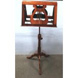 Walnut Twin Music Stand