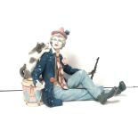 Large Lladro Clown & Dog ( Musical Partners) Dimensions: 30cm W x 22cm H