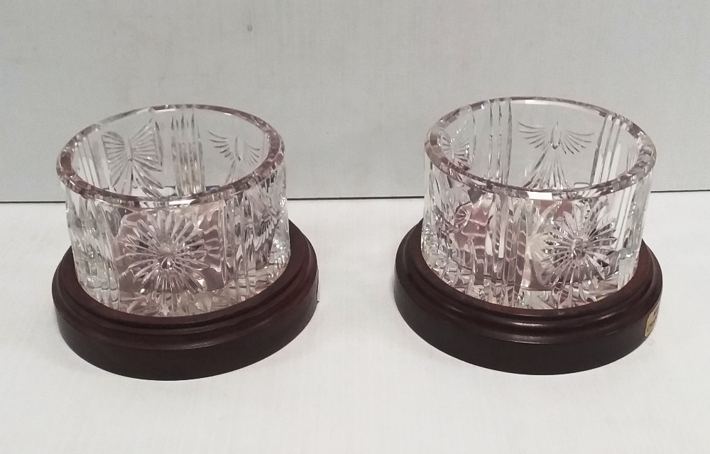 Waterford Crystal Millennium 2000 Champagne Coasters