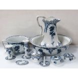 10 Pce Vict Losol Ware Bathroom Set