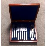 Cased Canteen of Cutlery