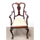 Edwardian Mahogany Childs Carver Chair