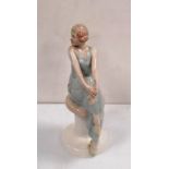 Royal Doulton Art Deco Porcelain Lady