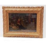 Large Gilt Framed Vict Print Dimensions Including Frame : 108cm W x 83cm H