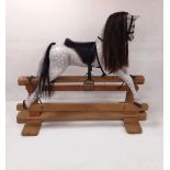 Vintage Rocking Horse Dimensions : 136cm W 55cm D 108cm H