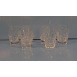 Set of 6 Waterford Tumblers