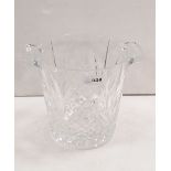 Cut Glass Ice Bucket