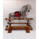Vintage Rocking Horse Dimensions : 120cm W 46cm D 110cm H