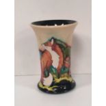Stunning Moorcroft Vase ( Into The Wild) Dimensions : 16cm H x 11cm Diam